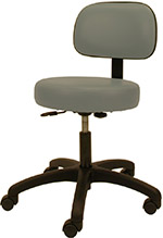 Gas Lift Stool With Back